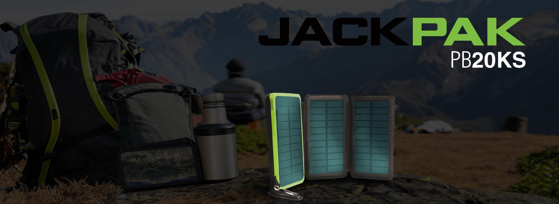 JackPak PB20KS: Solar-Ready Portable Power